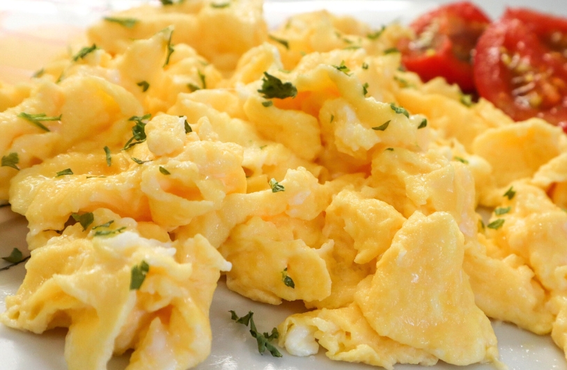 scrambled eggs