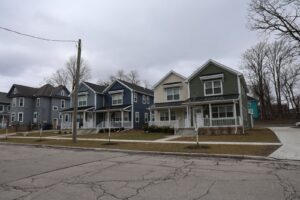 Houses in Flint, Michigan