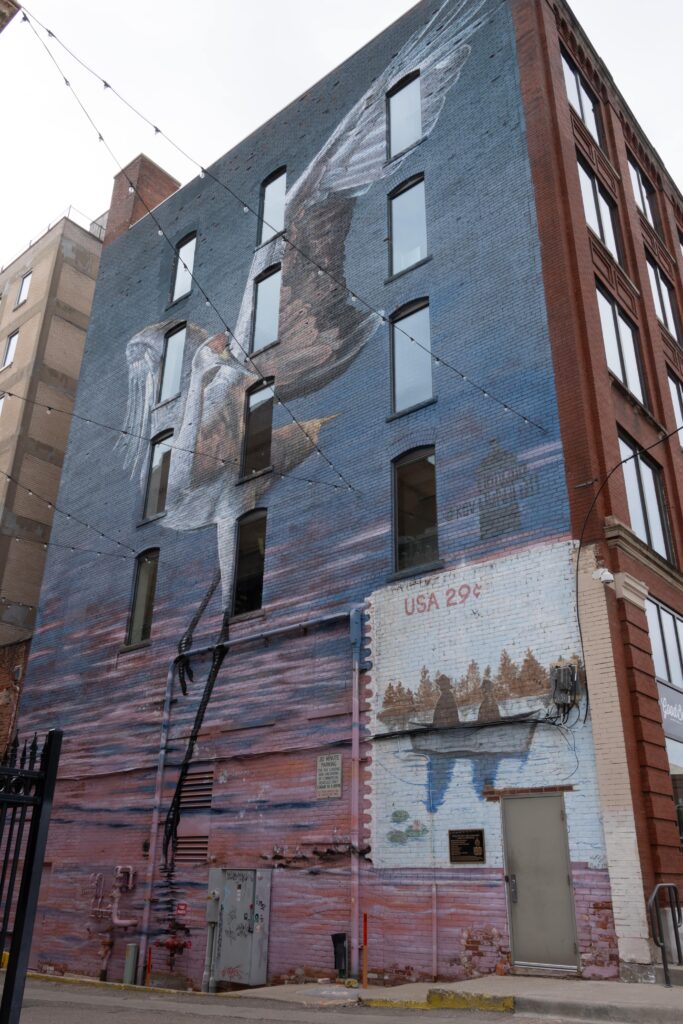 mural in Flint, Michigan