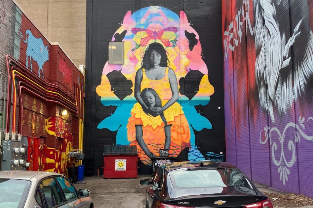 mural in Flint, Michigan