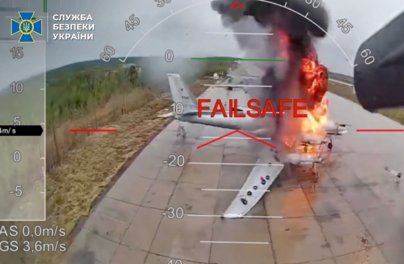 Ukraine drone attacks in Russia