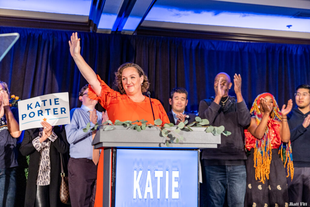 With Harris Out, a Crowded Field of Democrats Vies for Governor of California Katie Porter