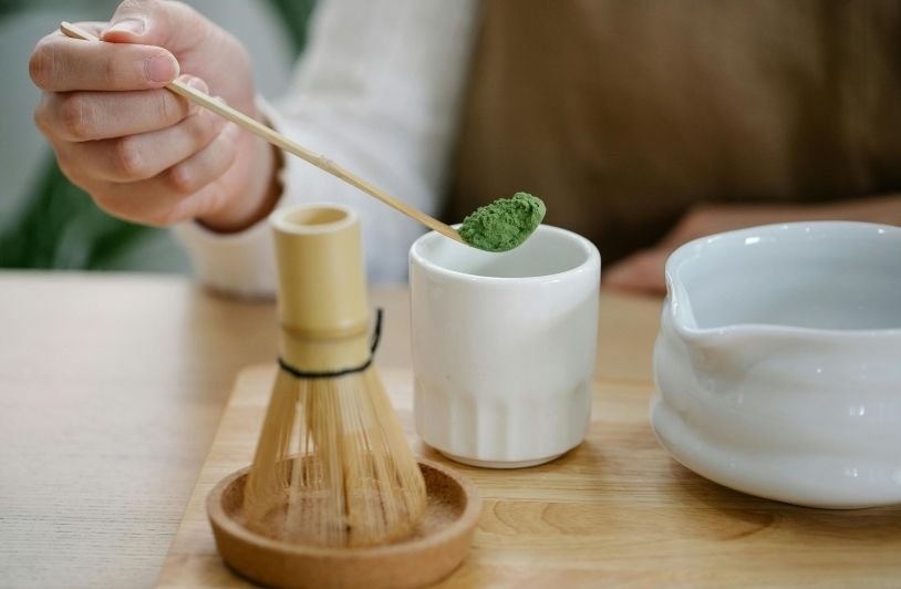 green powder