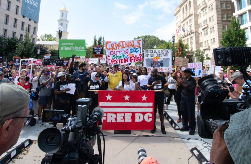 Free DC protestors