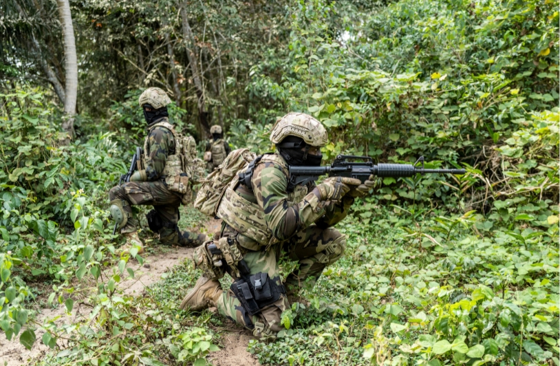 Military terrorism training