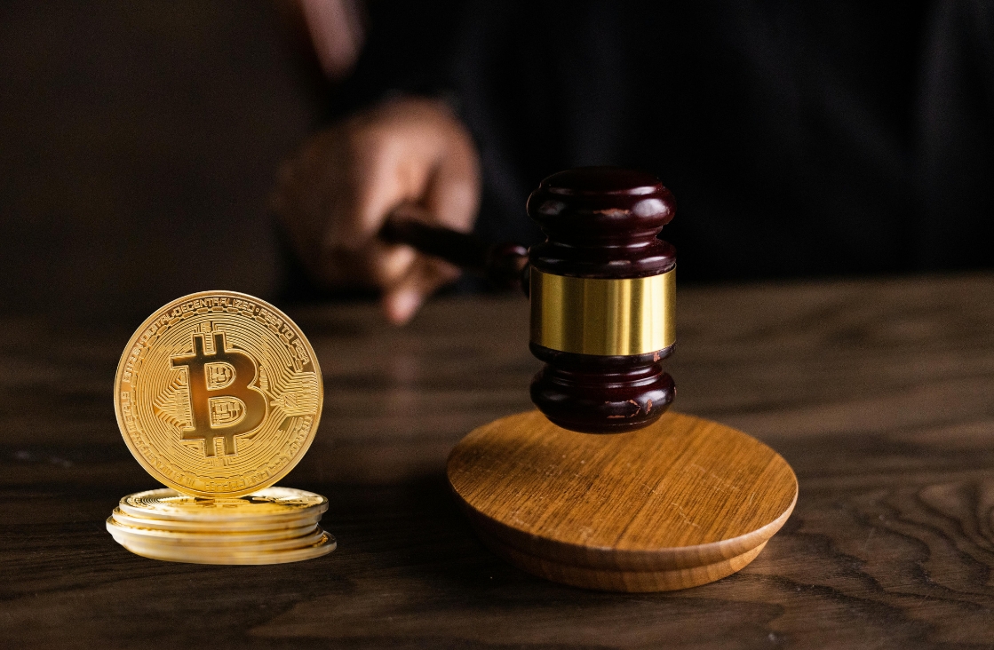 Bitcoin and gavel