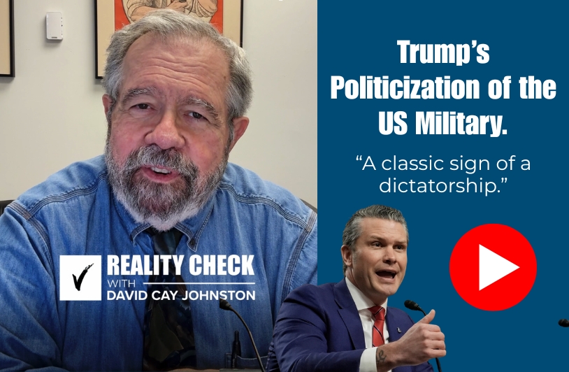David Cay Johsnton's Reality Check