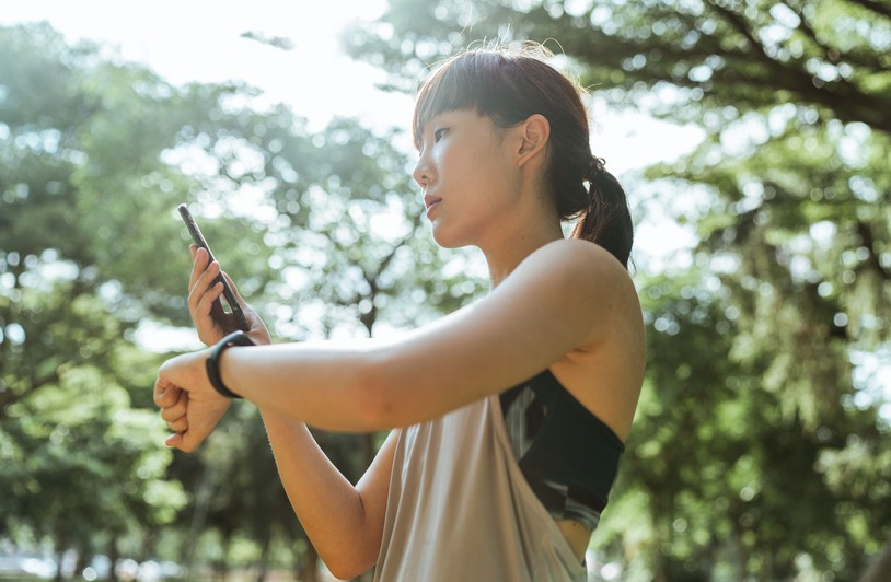 Sponsored article banner image for ai fitness app development