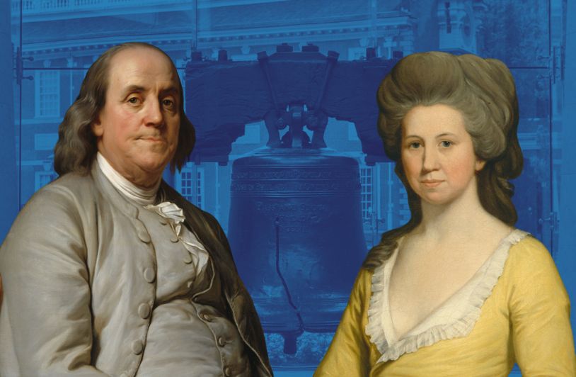 Benjamin Franklin and Elizabeth Willing Powel