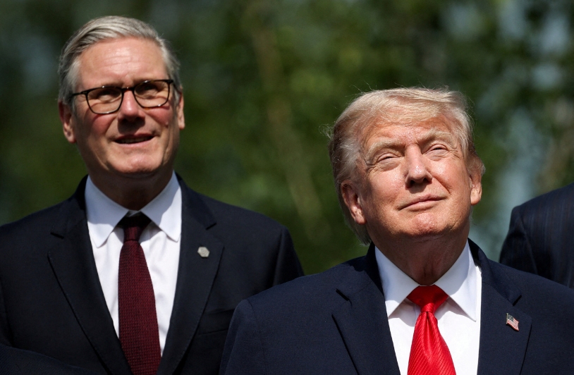 Starmer and Trump