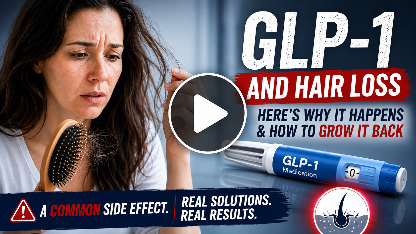 women with hair loss from GLP-1
