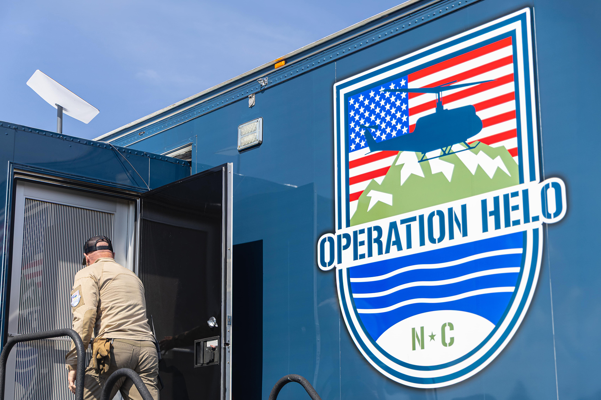Operation Helo building