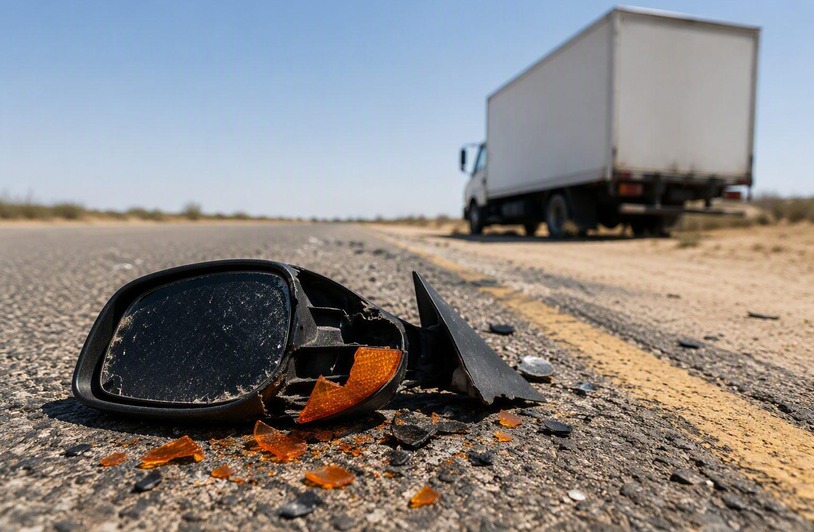 Sponsored article banner image for texas delivery truck claim