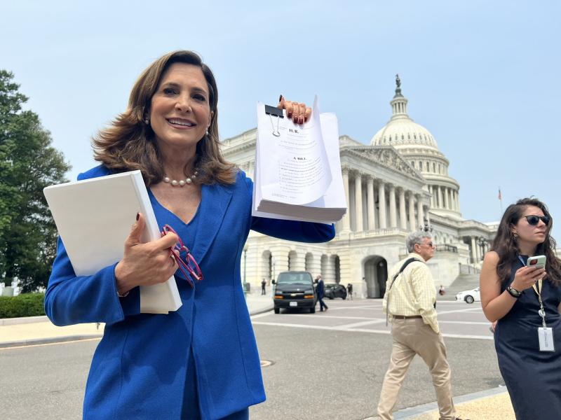 Can Breaking With Her Party on Immigration Help a Latina Republican Get Reelected? Maria Elvira Salazar