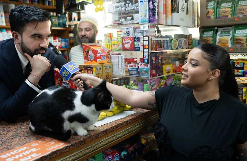 Gen Z Women Want Politicians Who Can Make the ‘American Dream’ Feel Attainable Comedian Michelladonna interviews New York City Mayor Zohran Mamdani while he visits Court Side Deli in the Bronx.